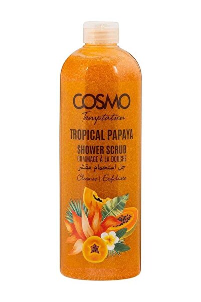 CD Cosmo Designs Temptation Tropical Papaya Scrub 1000ml, Moisturizing Body W...
