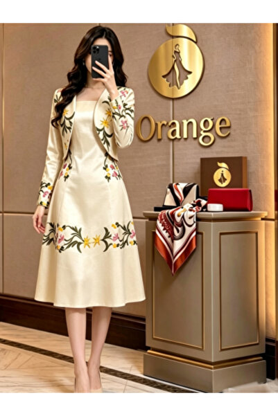 Orange Al Anoud Dress