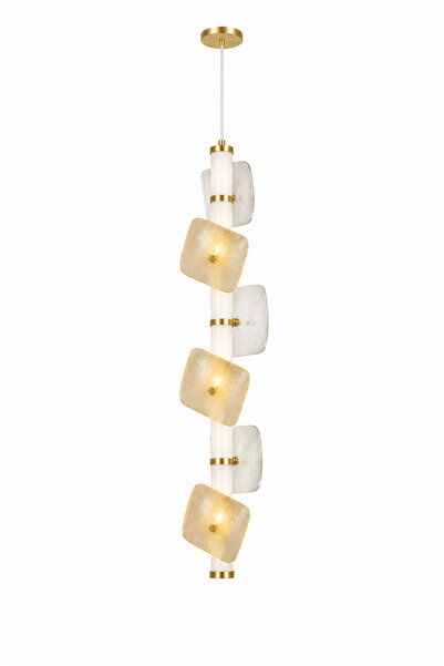 NOYA LİGHTİNG TEKLİ SARKIT AVİZE - LED AVİZE - TEL LEDLİ AVİZE - SALON MUTFAK...