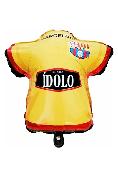 OEM Balon din folie figurină Tricou de fotbal Galben B.S.C