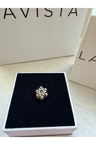 Genel Markalar Snowflake Gümüş Charm’ı