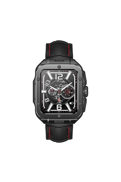Swiss Military Alps 2 Smartwatch, 1.85 inches Display, Black