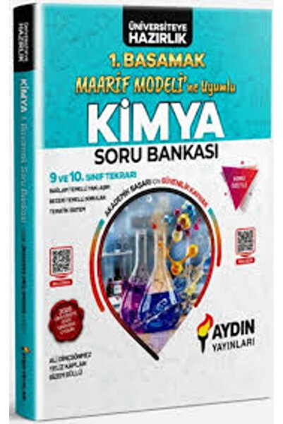 Aydın Yayınları Aydın TYT Kimya Maarif Modeline Uyumlu 1. Basamak Soru Bankası