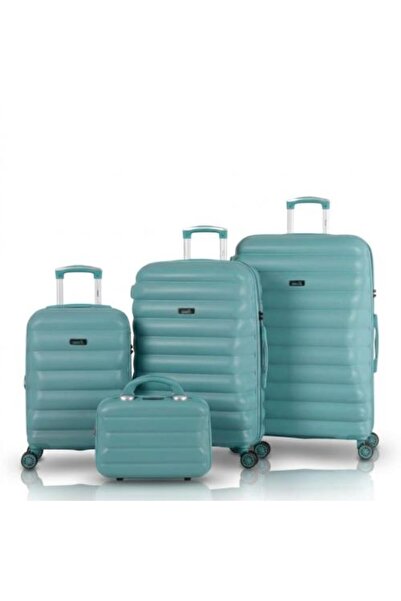 Generic Anti-Breakage Silicone Travel Luggage Set 4 Pieces 28/24/20 Inch Stro...
