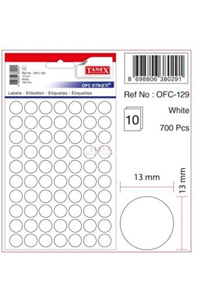 Tanex ملصق 10Lu Ofc-129 عبوتين