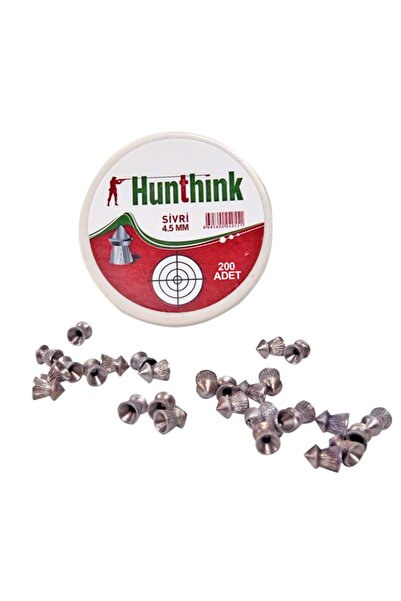 Hunthink 4.5 Sivri Havalı Saçması 200lü Paket