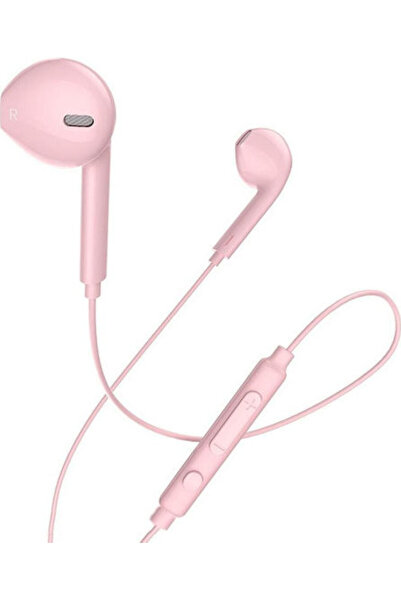 hoco. Hoco M55 Ακουστικά ψείρες Handsfree με βύσμα 3.5mm Ροζ