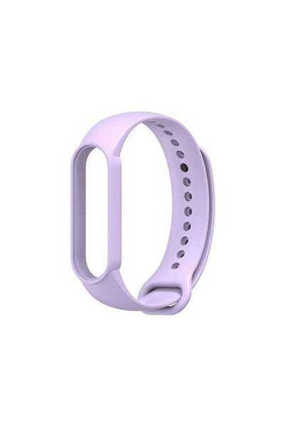 OEM Λουράκι Σιλικόνης με Πείρο Λιλά (Mi Band 3/Mi Smart Band 4)