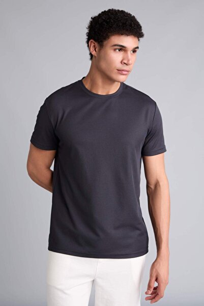 DeFacto Standard Fit Short Sleeve White T-Shirt H8563Ax26Sm