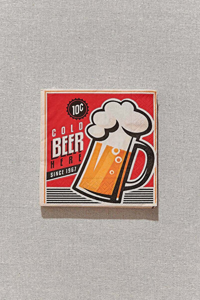 Paşabahçe Beer 20-Piece Napkin Set, Stylish Table Accessory