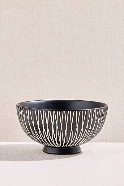 Paşabahçe Felix Ceramic Bowl Set of 4, Stylish Tableware, Kitchen Accessory