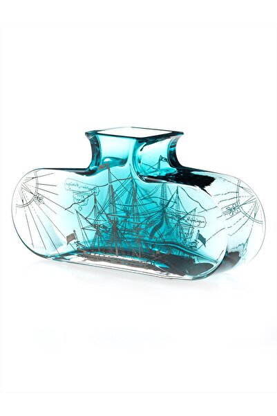 Paşabahçe Ottoman Kalyonu Vase, Stylish Decorative Vase