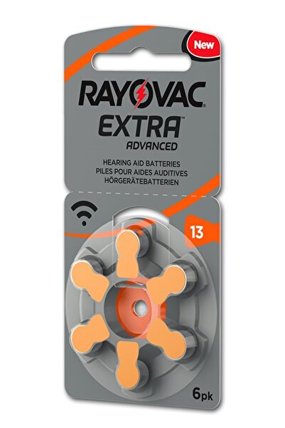 Rayovac μπαταρίες ακουστικών βαρηκοΐας 13MF, mercury free, 1.4V, 6τμχ