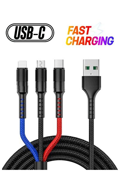 ELTRAZONE 3 in 1 Multi 5A original fast charging cable, CE, FCC, ROSH Certifi...