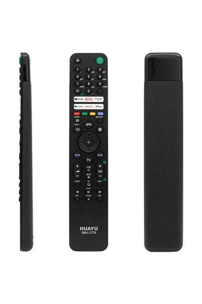 HUAYU جهاز تحكم عن بعد عالمي للتلفزيون طراز RM-L1770 مع أزرار اختصار مخصصة لـ...