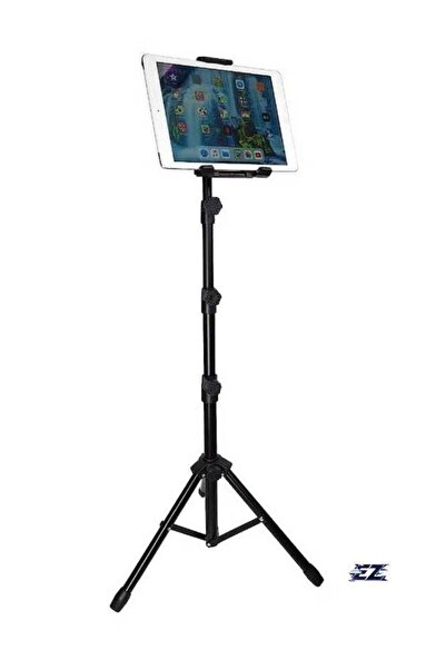 ELTRAZONE Tablet Floor Tripod Stand – Adjustable Height (4.7 to 12.9 inches) ...