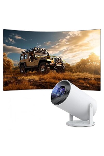 Generic HY300 Pro Mini Projector – Portable Smart Projector with 180° Rotatio...