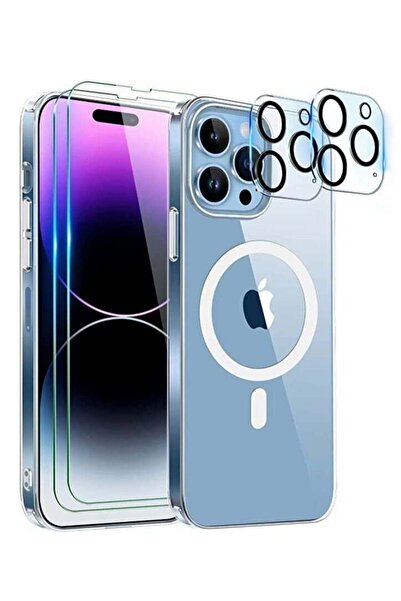 ELTRAZONE iPhone 14 Pro Case Compatible with MagSafe, Shockproof Slim Clear C...