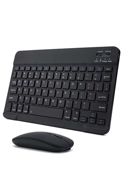 ELTERAZONE Rechargeable Bluetooth Keyboard and Mouse Combo Portable Compact W...