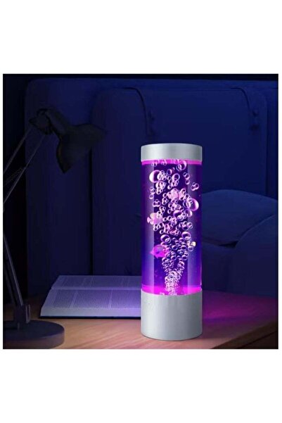 ELTRAZONE Colorful LED Bubble Fish Lamp – Artificial Fish Tank with Moving Je...