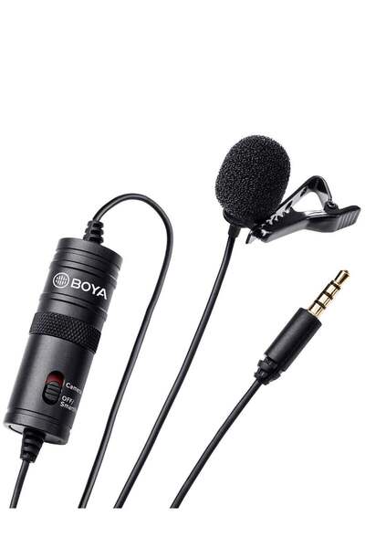 BOYA By M1 Lavalier Microphone For Smartphones Canon Nikon Dslr Cameras Camco...