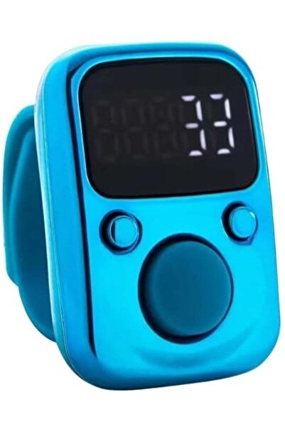 ELTRAZONE Electric Finger Counter with LED Display – Digital Dhikr Tasbih Rin...