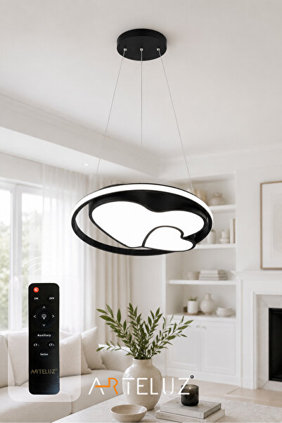 ARTELUZ KALP MODEL MODERN SARKIT AVİZE (50 CM)