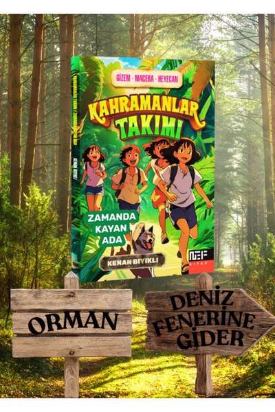 Nef Yayınları Kahramanlar Serisi | Macera ve Bilim Kurgu Çocuk Kitap Seti