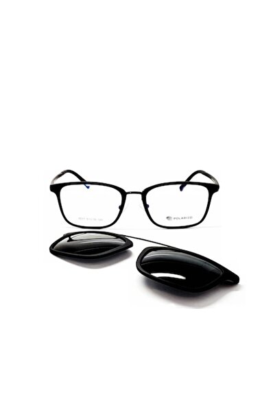 Polaried Clip-on Eyeglass Frames Model 0011 C1