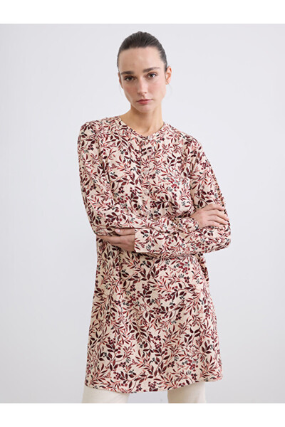 LC Waikiki Floral Women's Tunik with Judge Collar