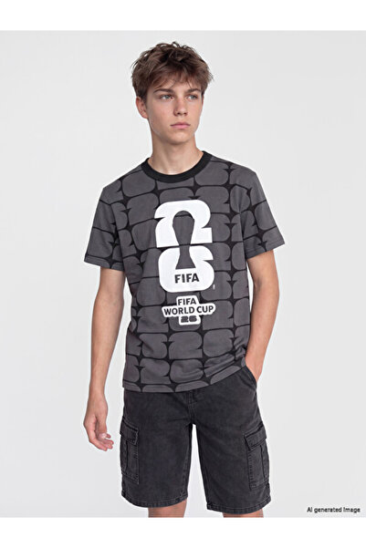 LC Waikiki Esvab • Modern & Distinctive Fıfa 2026 World Cup Printed Boys' T-S...