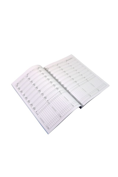 Dilman - Lesson Notebook 8 Lessons with Attendance Check Pp Cover