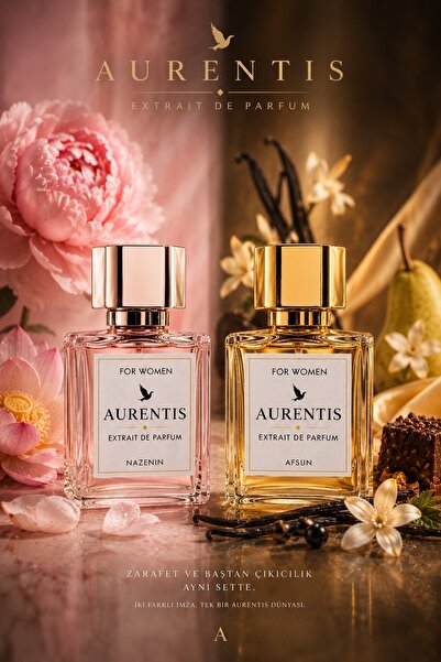AFSUN & NAZENİN 2'Li Kalıcı Extrait Kadın Parfümü 50 ml