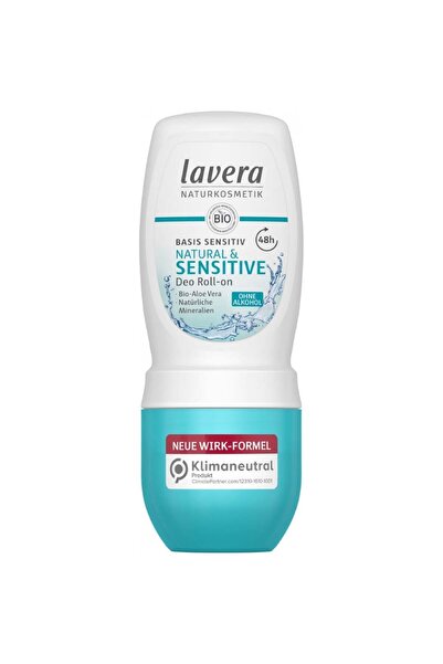 Lavera Deo Roll-On si Sensitiv cu aloe vera bio -