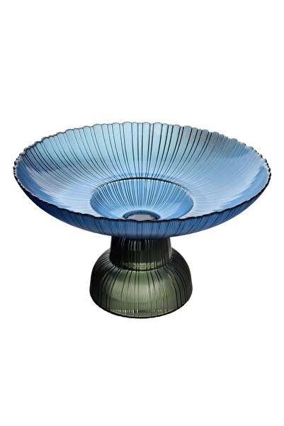 MONDEX suport tort sticlă Daz Glass 31x18 albastru 1 buc