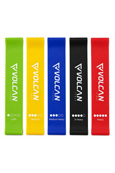 Volcan fitness Loop Resistance Band Set for Fitness, Yoga, Pilates & Strength...