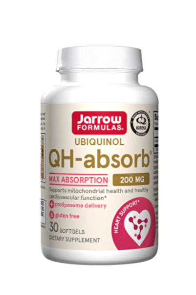 Jarrow Formulas Ubiquinol QH-absorb 200 mg 30 capsule moi