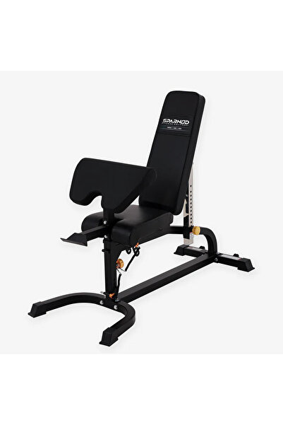 Sparnod Fitness SWB-68 Adjustable Multifunction Weight Bench, Foldable, Steel Frame, 150 kg Capacity