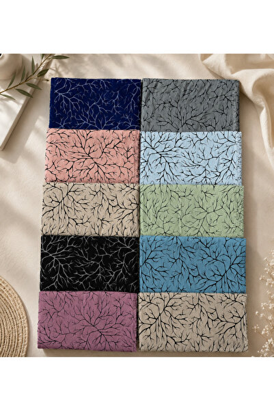 Arenhediyelik Desenli Yazma Eşarp 10 lu set