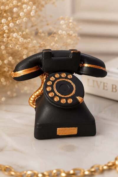 Genel Markalar Nostalji Telefon Dekoratif Obje