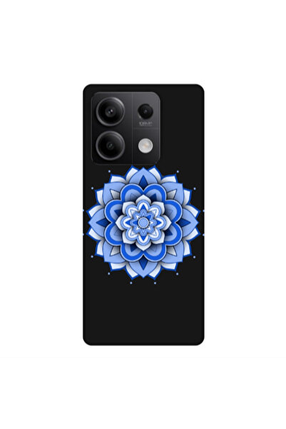 Other Xiaomi Redmi Note 13Pro 5G Manadala D9 Black Colored Silicone TPU Θήκη