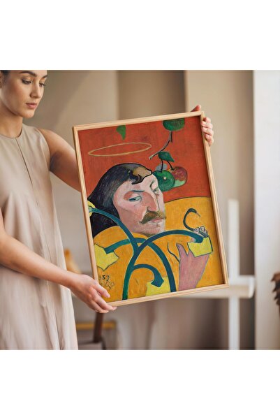 Pegziz Pictură autoportret de Paul Gauguin |   Decor de perete înrămat cu art...