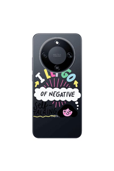Other Honor Magic 8 Lite Let go Self talking Transparent Silicone TPU Θήκη