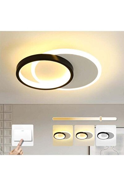 DUNISO LED Ceiling Light, 24W Modern LED Energy Saving Light, Round Design Ce...
