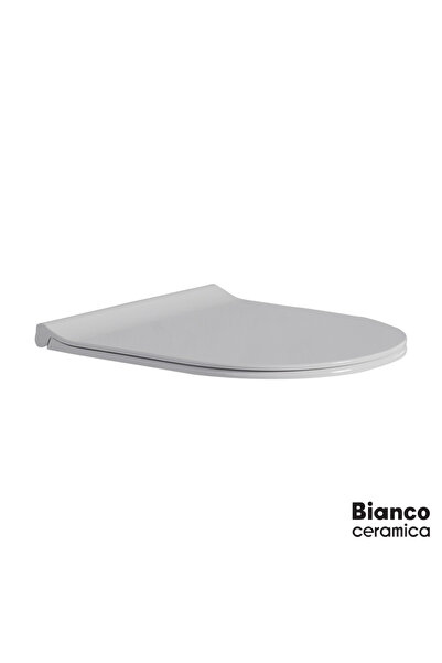 BIANCO CERAMICA Κάλυμμα Καθίσματος Τουαλέτας REMO Λεπτό Απαλό Κλείσιμο Λευκό ...