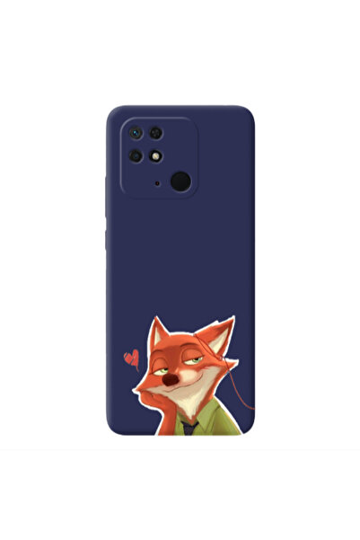Other Xiaomi Redmi 10C Valentines 15 Dark blue Colored Silicone TPU Θήκη