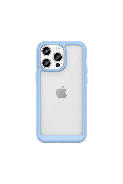OEM Carcasă hibridă Outer Space pentru iPhone 15 Pro Max - Albastru