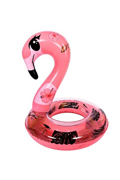 TOPROCKSTORE Cute Children's Flamingo Headed Glittery Inflatable Sea Pool Flo...