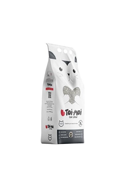 Toi Moi Aktif Karbonlu İnce Taneli Topaklanan Bentonit Kedi Kumu 10 kg X 2 Adet