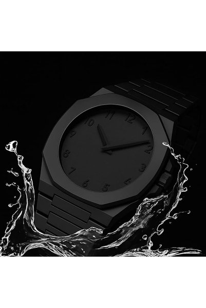 Generic Black Arabic Numeral Watch | Modern Minimalist Design with Unique Dial | Perfect Blend of Tradition & Style